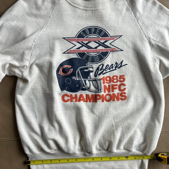 Vintage Chicago Bears Super Bowl XX 1985 NFC Champions Sweatshirt - Picture 4 of 4